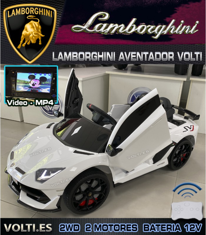 LAMBORGHINI AVENTADOR POTENCIA 90 WATIOS PANTALLA VIDEO