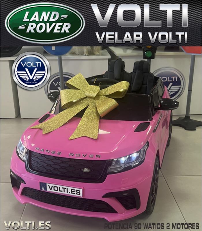 Coche eléctrico para niños y niñas de 2 plazas Range Rover Sport de