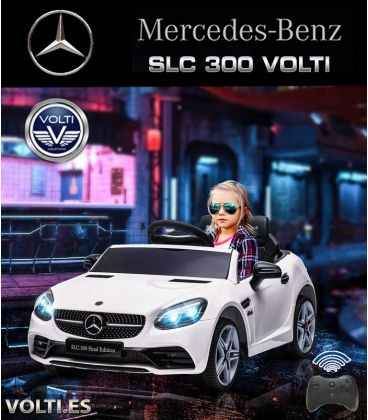 MERCEDES BENZ SLC 300 FINAL EDITION COCHE 12 VOLTIOS 2 MOTORES