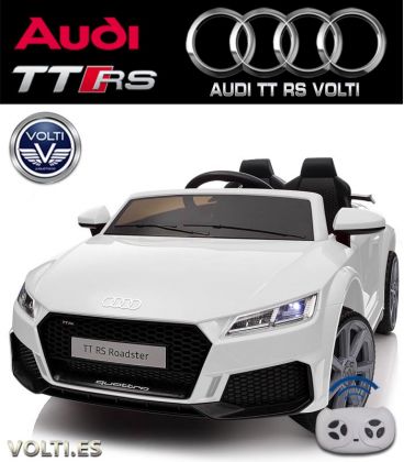 AUDI TT RS ROADSTER COCHE ELECTRICO CON MANDO PARA NIÑOS