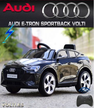 AUDI E-TRON SPORTBACK COCHE CON MANDO PARA NIÑOS