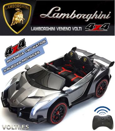 LAMBORGHINI VENENO POTENCIA 14O WATIOS MOTORES 4 