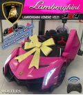 LAMBORGHINI VENENO POTENCIA 14O WATIOS ROSA 4x4 4 MOTORES